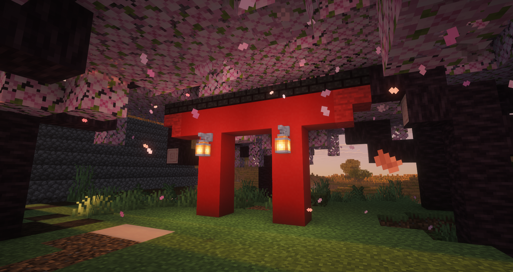 Torrii gate within KimuraCraft