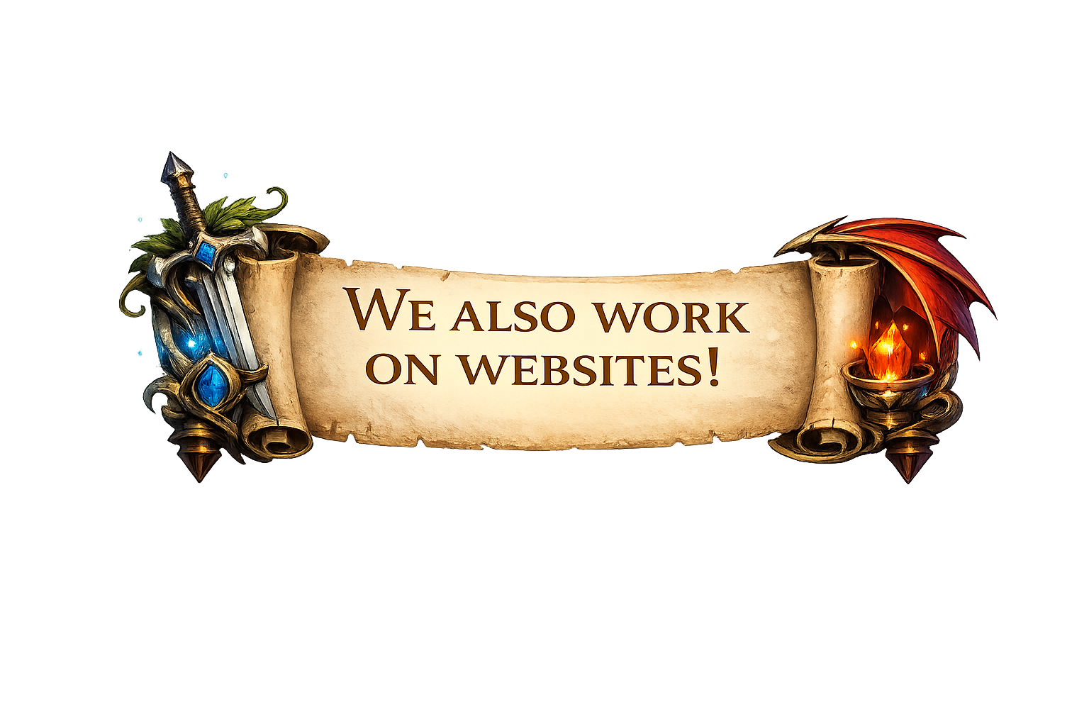 We also work on websites!